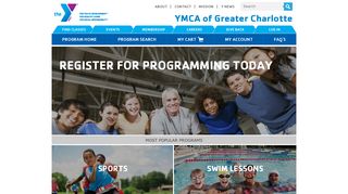 YMCA of Greater Charlotte > Home