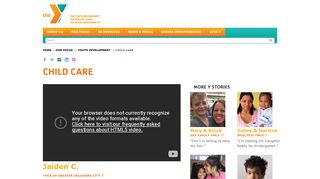 the Y : Child Care - YMCA.net