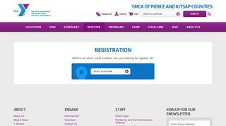 Register > YMCA of Pierce and Kitsap Counties