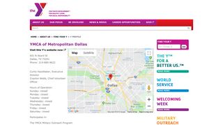 YMCA of Metropolitan Dallas - YMCA.net