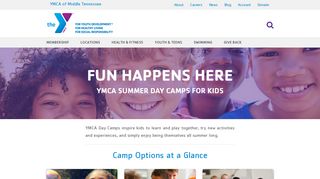 YMCA Day Camps - YMCA of Middle Tennessee