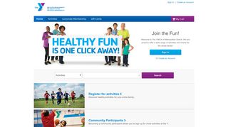 Detroit YMCA - Online Transaction Portal