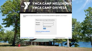 YMCA of Metropolitan Detroit - Camping Services - Login