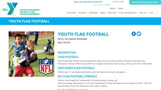 Youth Flag Football - YMCA