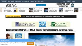 Framingham: MetroWest YMCA adding new classrooms, swimming area