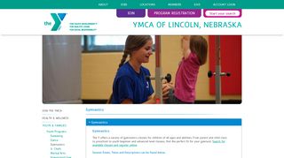Gymnastics | YMCA of Lincoln, Nebraska