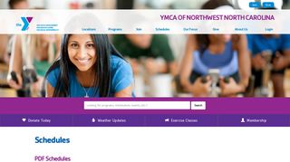 Kernersville Family YMCA - Schedules - YMCA of Northwest North ...