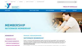 Nationwide Membership | YMCA of Honolulu | Honolulu, Hawai'i ...