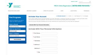 Find My Account | YMCA of Greater New York Online Registration
