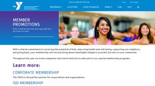 Member Promotions | YMCA of Greater Houston
