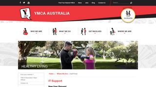 YMCA Australia - Staff Portal