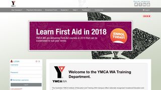 YMCA WA Online Learning System