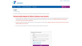 Detroit YMCA - Online Transaction Portal