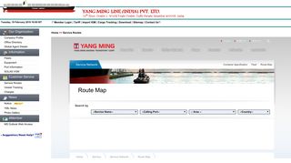 Service Routes - Welcome to YANG MING LINE (I) Pvt. Ltd ...