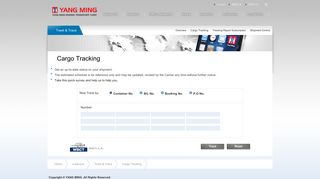 Cargo Tracking - Welcome to YANG MING LINE (I) Pvt. Ltd ...