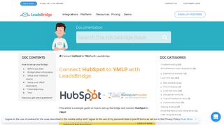 How to connect HubSpot to YMLP | LeadsBridge Documentation