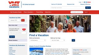 Find a Vacation | YMT Vacations
