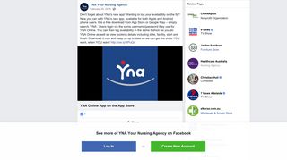 Don't forget about YNA's new app!... - YNA Your Nursing Agency ...