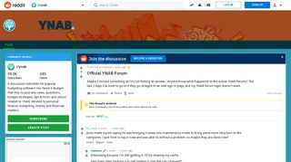Official YNAB Forum : ynab - Reddit
