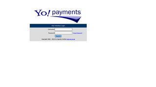 Log In - Yo! Payments - Yo Uganda Limited
