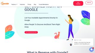 Reserve With Google - Yocale