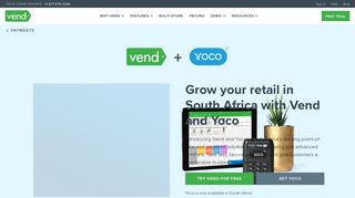 Yoco and Vend POS Software | Seamless POS and Payments Solution