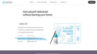 Latisse® | Grow Longer, Fuller, Darker Lashes with Latisse® | YoDerm