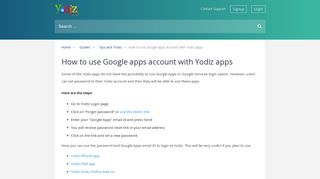 How to use Google apps account with Yodiz apps – Agile ...