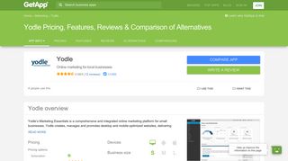 Yodle Pricing, Features, Reviews & Comparison of Alternatives ...