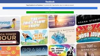 Yoga Anytime - Home | Facebook - Facebook Touch