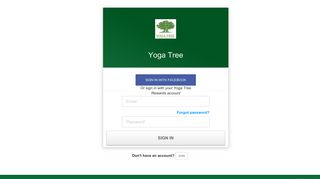Yoga Tree - Login - Perkville