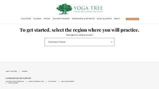 Checkout Login | Yoga Tree SF