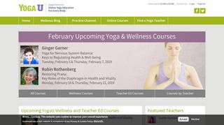 Online Courses - | YogaUOnline