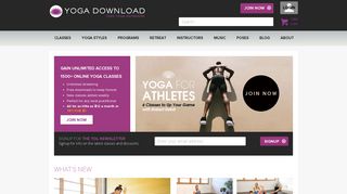 YogaDownload: Download Yoga Online | Online Yoga Membership