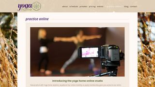 practice online with yoga home