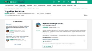 My Favourite Yoga Studio! - Review of YogaRise Peckham, London ...