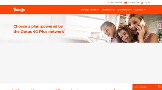 Unlimited Voice And SMS 4G Mobile Phone SIM-Only Plans| Yomojo