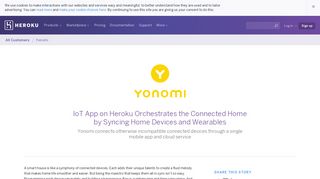 Yonomi - Customer Success | Heroku