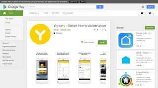 Yonomi - Smart Home Automation - Apps on Google Play