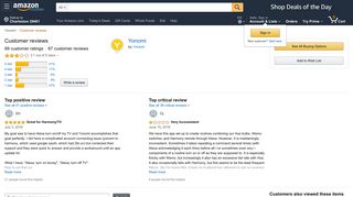 Amazon.com: Customer reviews: Yonomi