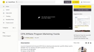Newsflare - CPA Affiliate Program Marketing Yoonla