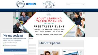 Student Options - York College