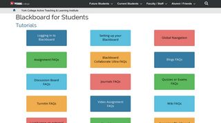 Blackboard for Students — York College / CUNY