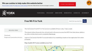 Free Wi-Fi in York - City of York Council