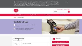 Yorkshire Bank | Post Office