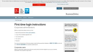 BusinessOnline Login - Clydesdale and Yorkshire Bank