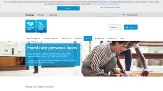 Personal loans form Yorkshire Bank - Fixed rate | Yorkshire Bank