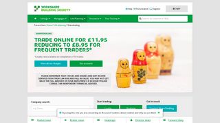 Sharedealing - Yorkshire Building Society
