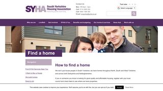 South Yorkshire Housing Association | SYHA | Find a home - South ...