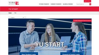 yu start - York University